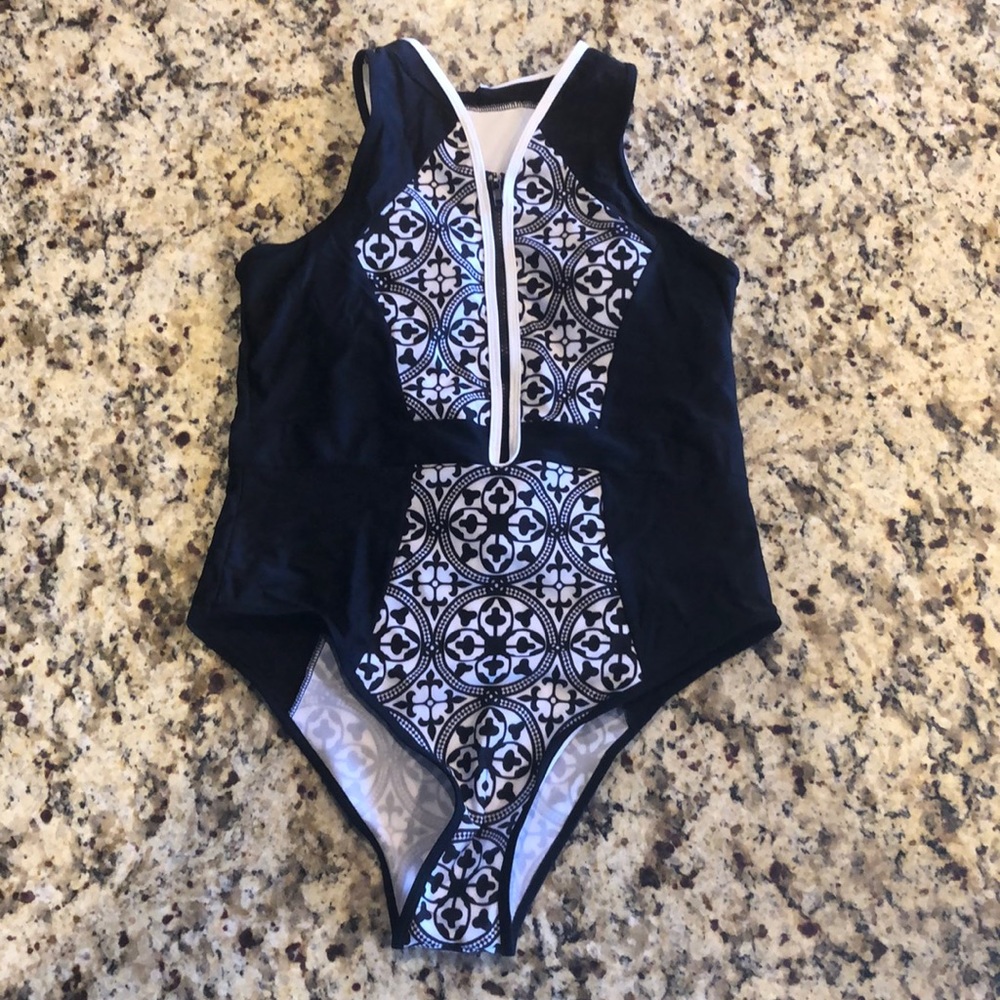 One piece swim suit!